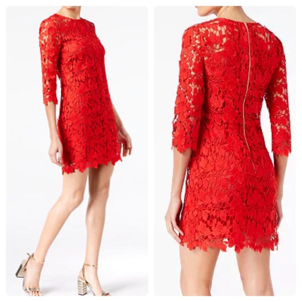 TRINA TURK Rowen Crochet-Lace Dress